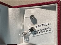 Orecchini Gioielleria Dossena  Donna in Oro bianco Diamante OROR-68-253